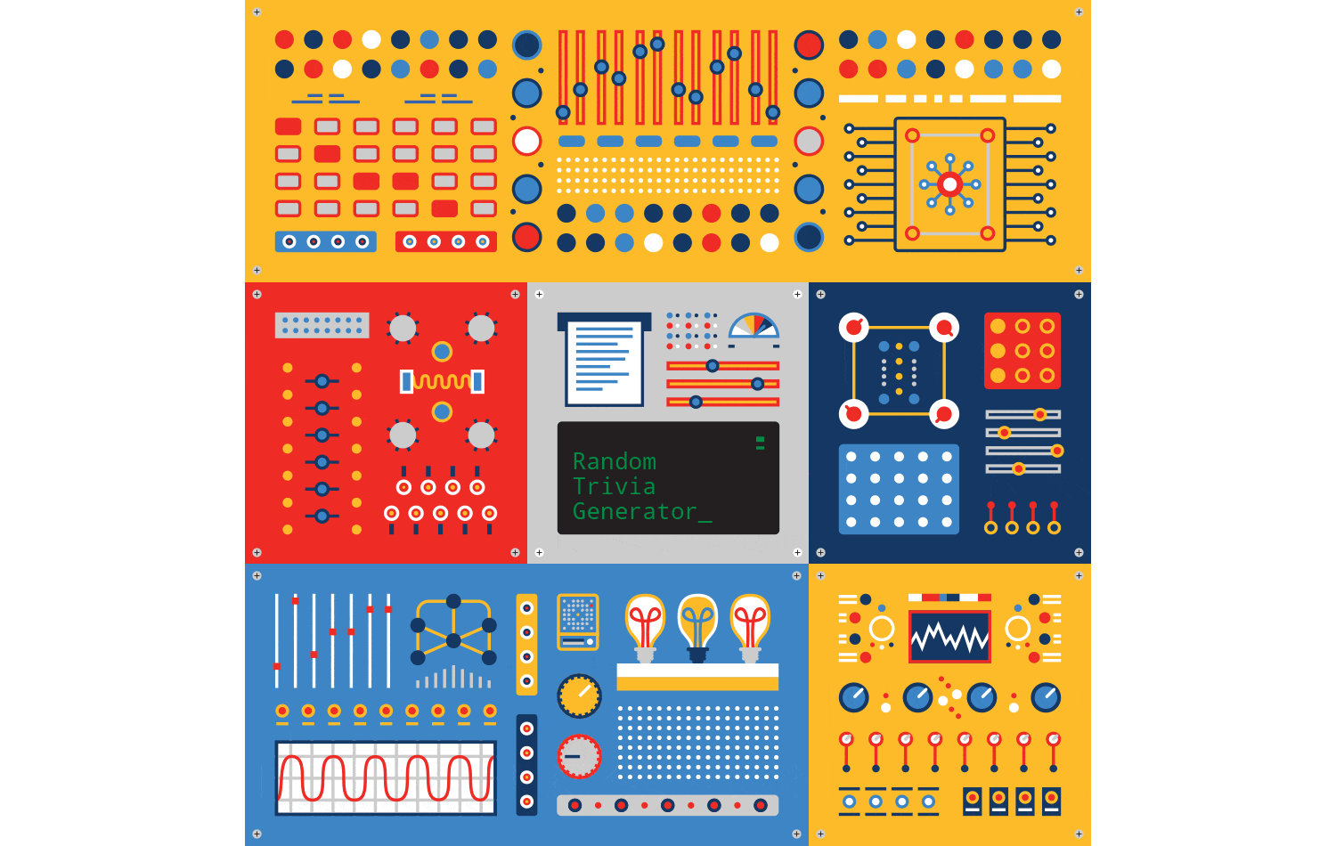 reduction of machine panels